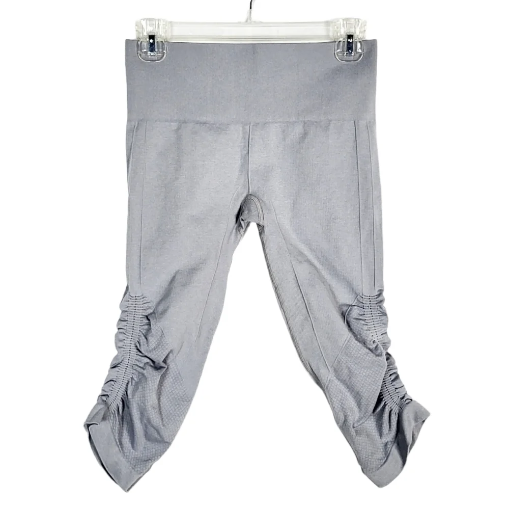 LULULEMON In the Flow crop leggings grey